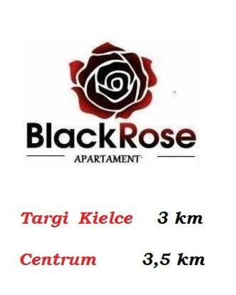 Black Rose Apartament Targi 3 Km, F-Ry Vat Kielce Exteriör bild